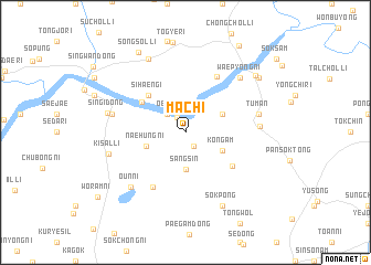 map of Mach\