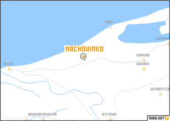 map of Machowinko