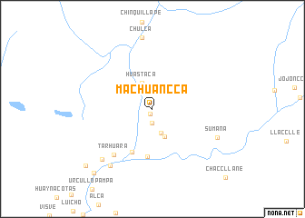 map of Machuancca