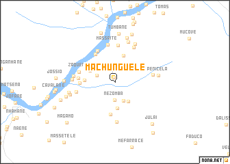 map of Machunguele