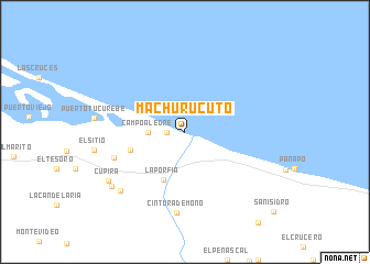 map of Machurucuto