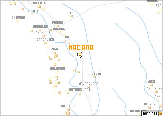 map of Maciana
