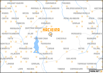 map of Macieira