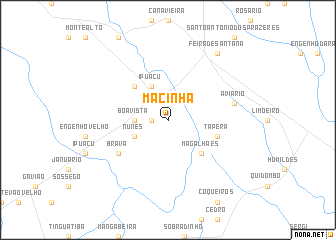 map of Macinha