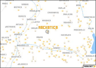 map of Mačkatica