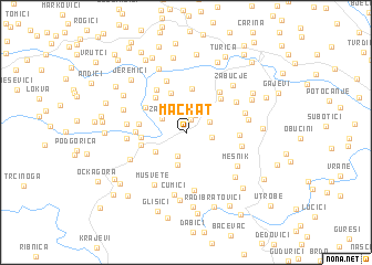 map of Mačkat