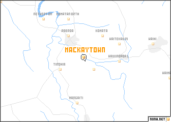 map of Mackaytown