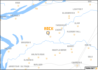 map of Mack