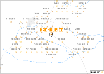 map of Macmaurice