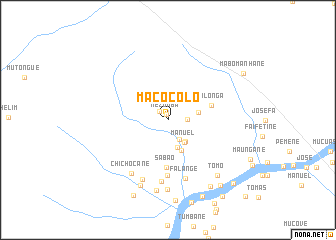 map of Macocolo