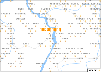 map of Maconanam