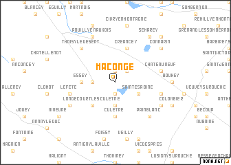 map of Maconge