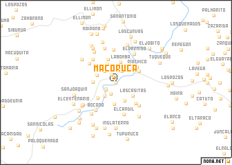 map of Macoruca