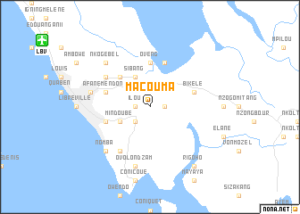 map of Macouma