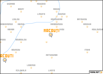 map of Macouti