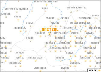 map of Mactzul