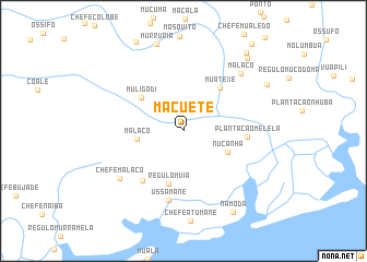 map of Macuete