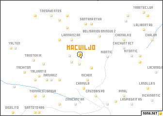 map of Macuiljo