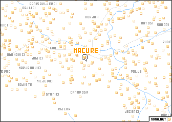 map of Macure