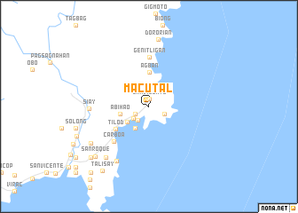 map of Macutal