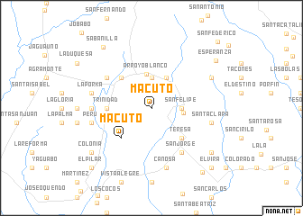 map of Macuto