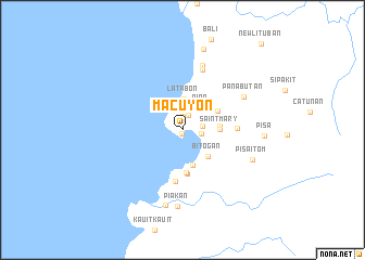 map of Macuyon