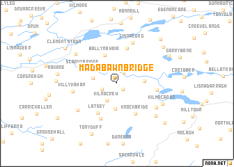 map of Madabawn Bridge