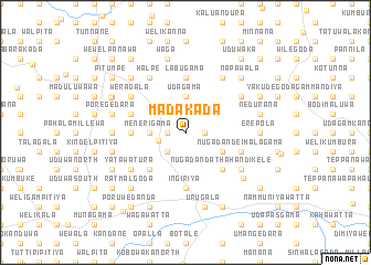 map of Madakada