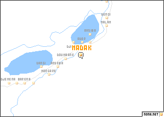map of Madak