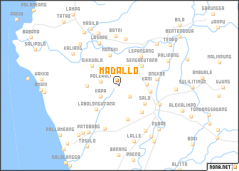 map of Madallo