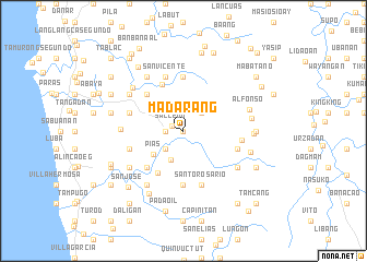 map of Madarang