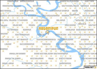 map of Mādārīpur