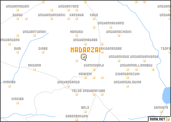 map of Madarzai