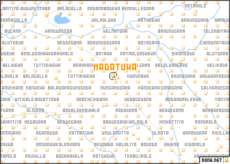 map of Madatuwa