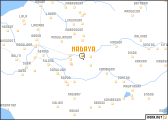map of Madaya