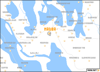 map of Madba