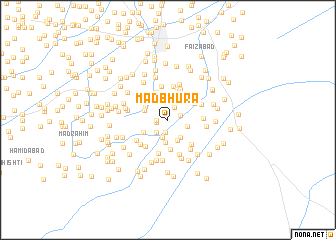 map of Mad Bhura