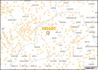 map of Maddan