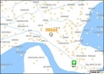 map of Madde
