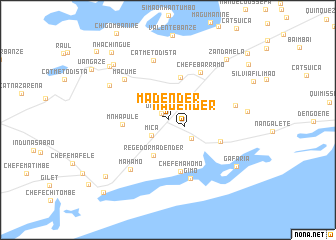 map of Madender