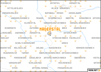 map of Mäderstal