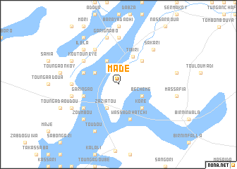 map of Madé