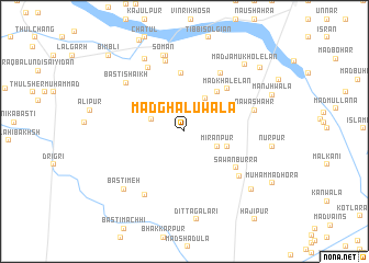 map of Mad Ghaluwāla