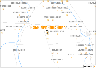 map of Madhi Ben Mohammed