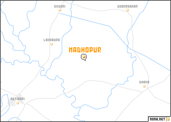 map of Madhopur