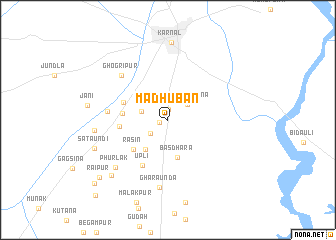 map of Madhuban