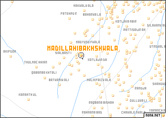 map of Mad Illāhi Bakhshwāla