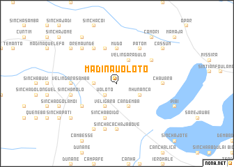 map of Madina Uoloto