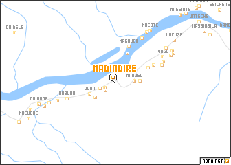 map of Madindire