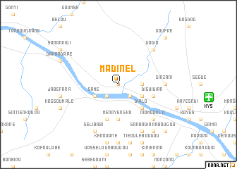 map of Madinel
